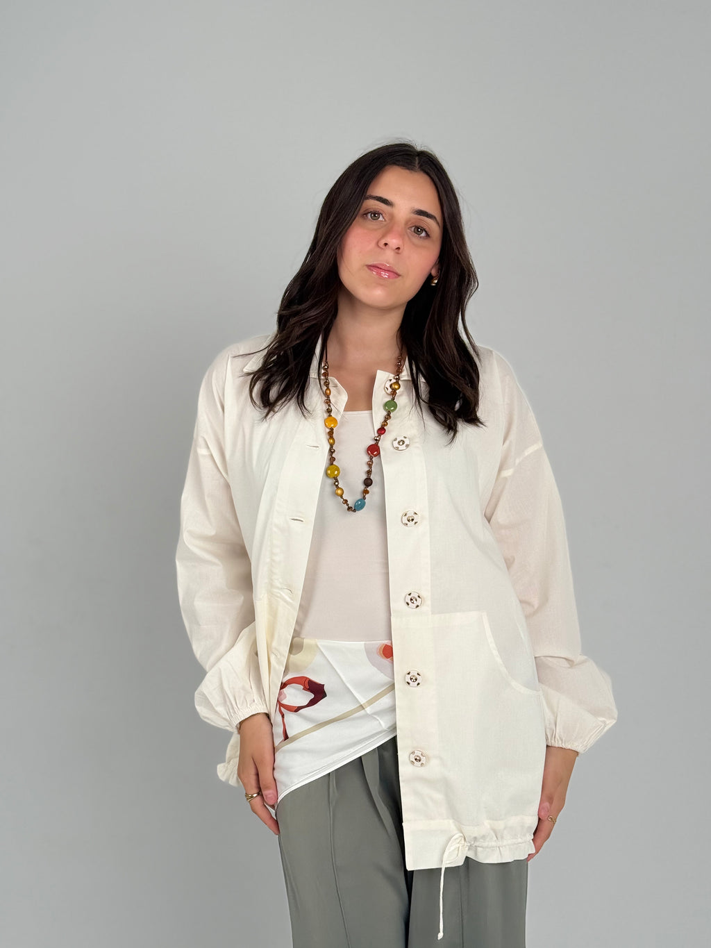 Tie Top - Off-White