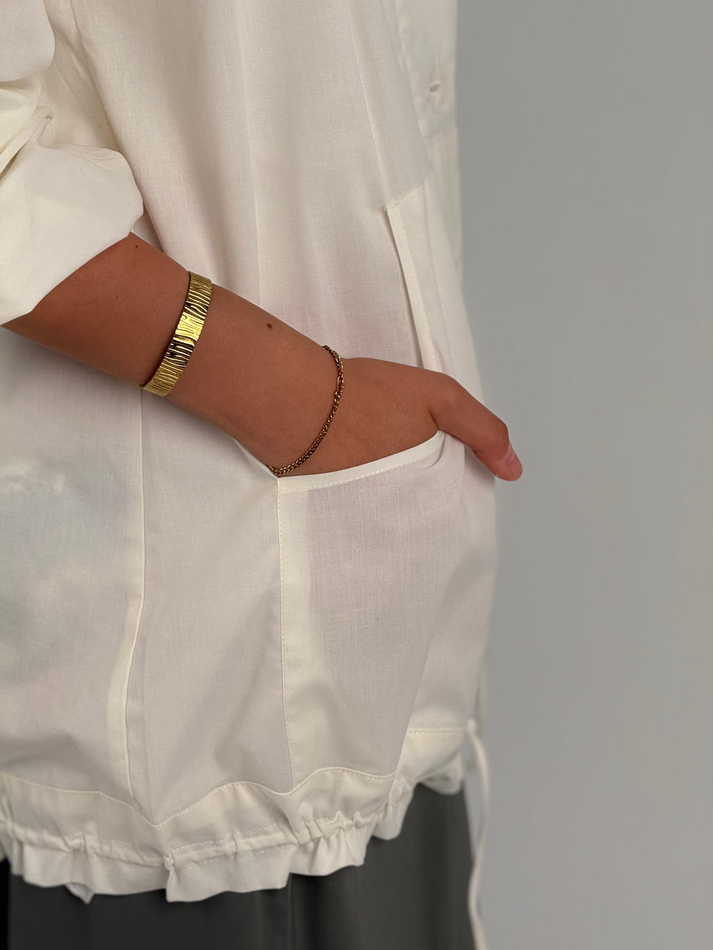 Tie Top - Off-White