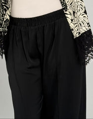 Silk Flow Pants - Black
