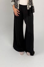 Silk Flow Pants - Black