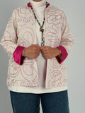 Sketch Jacket - Fushia