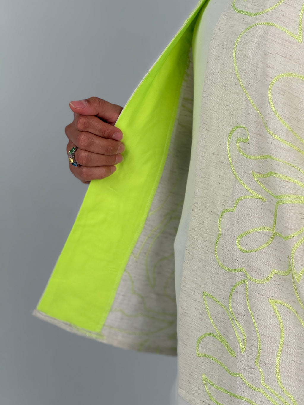 Sketch Jacket - Lime