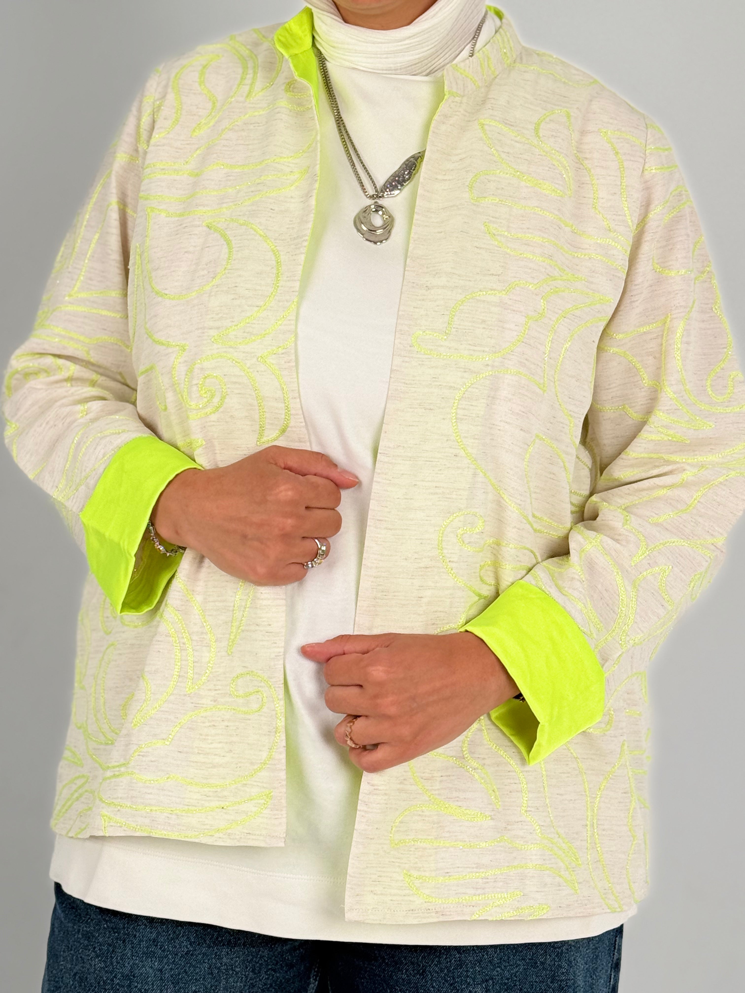 Sketch Jacket - Lime
