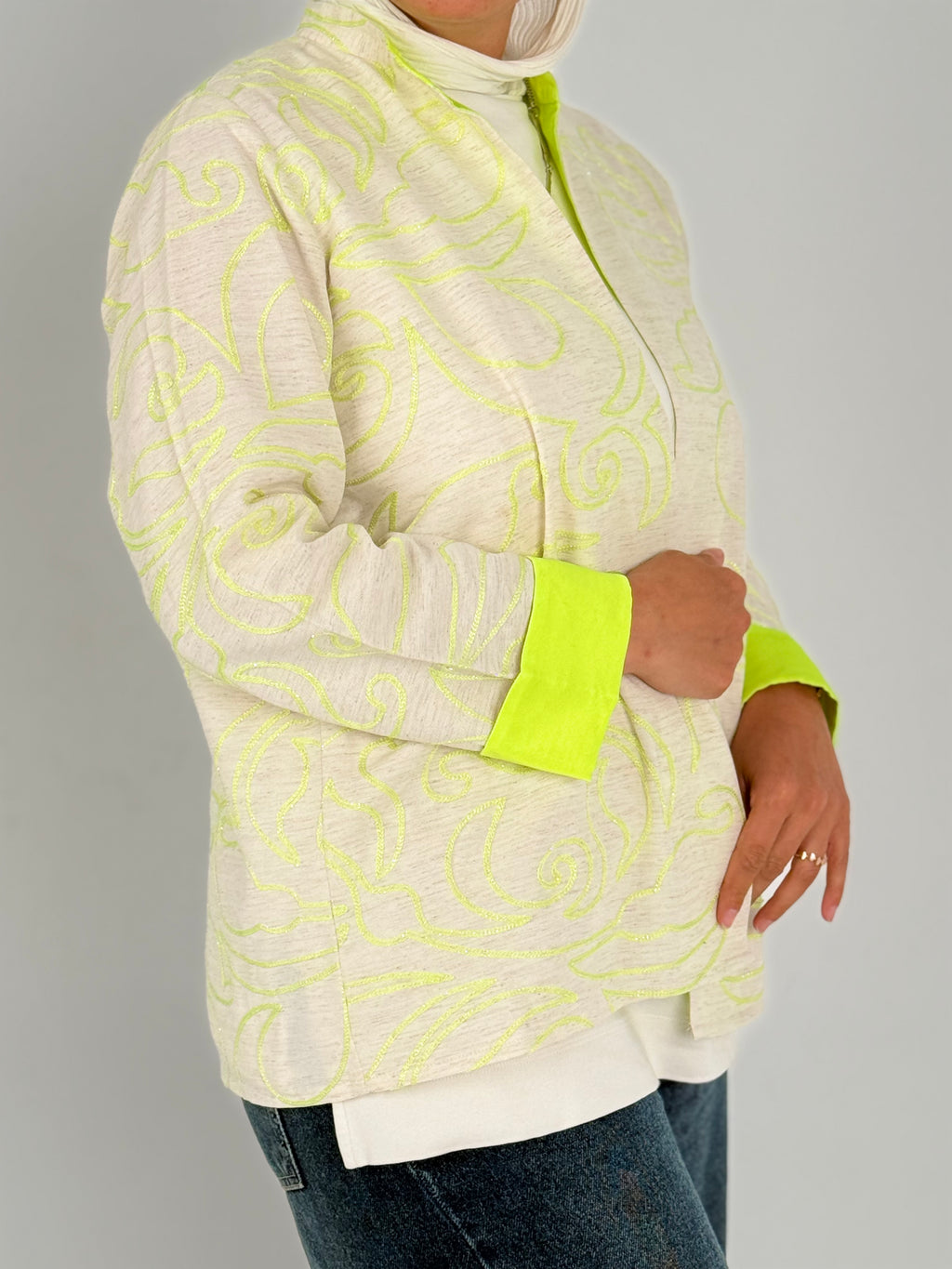 Sketch Jacket - Lime