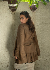 Butterfly Cardigan - Brown