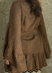 Butterfly Cardigan - Brown