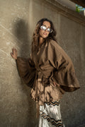 Butterfly Cardigan - Brown