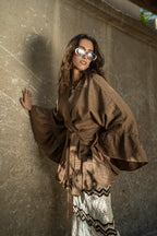 Butterfly Cardigan - Brown