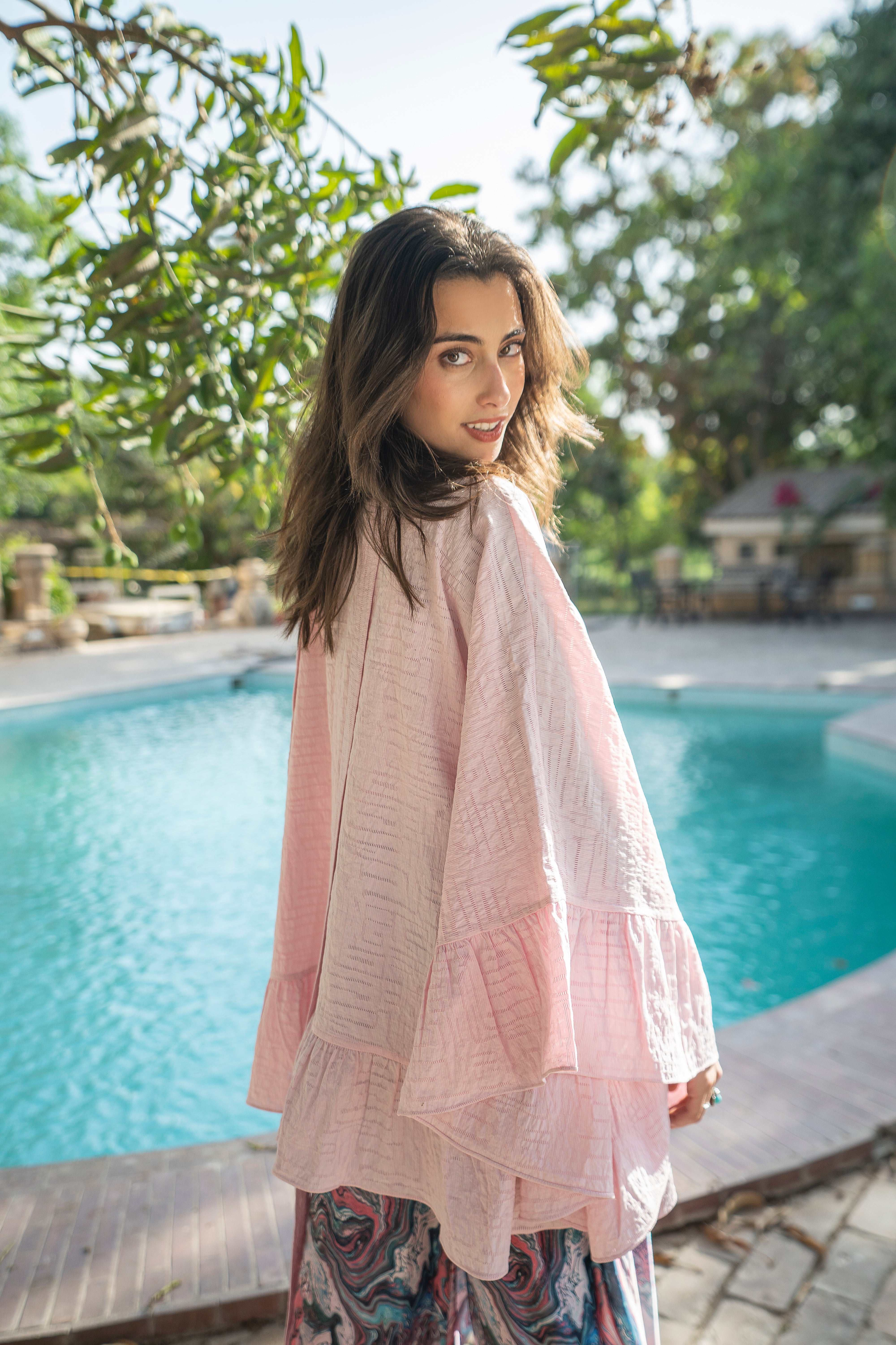 Butterfly Cardigan - Pink