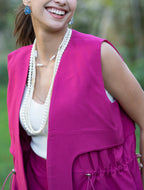 Edge Vest - Hot Pink