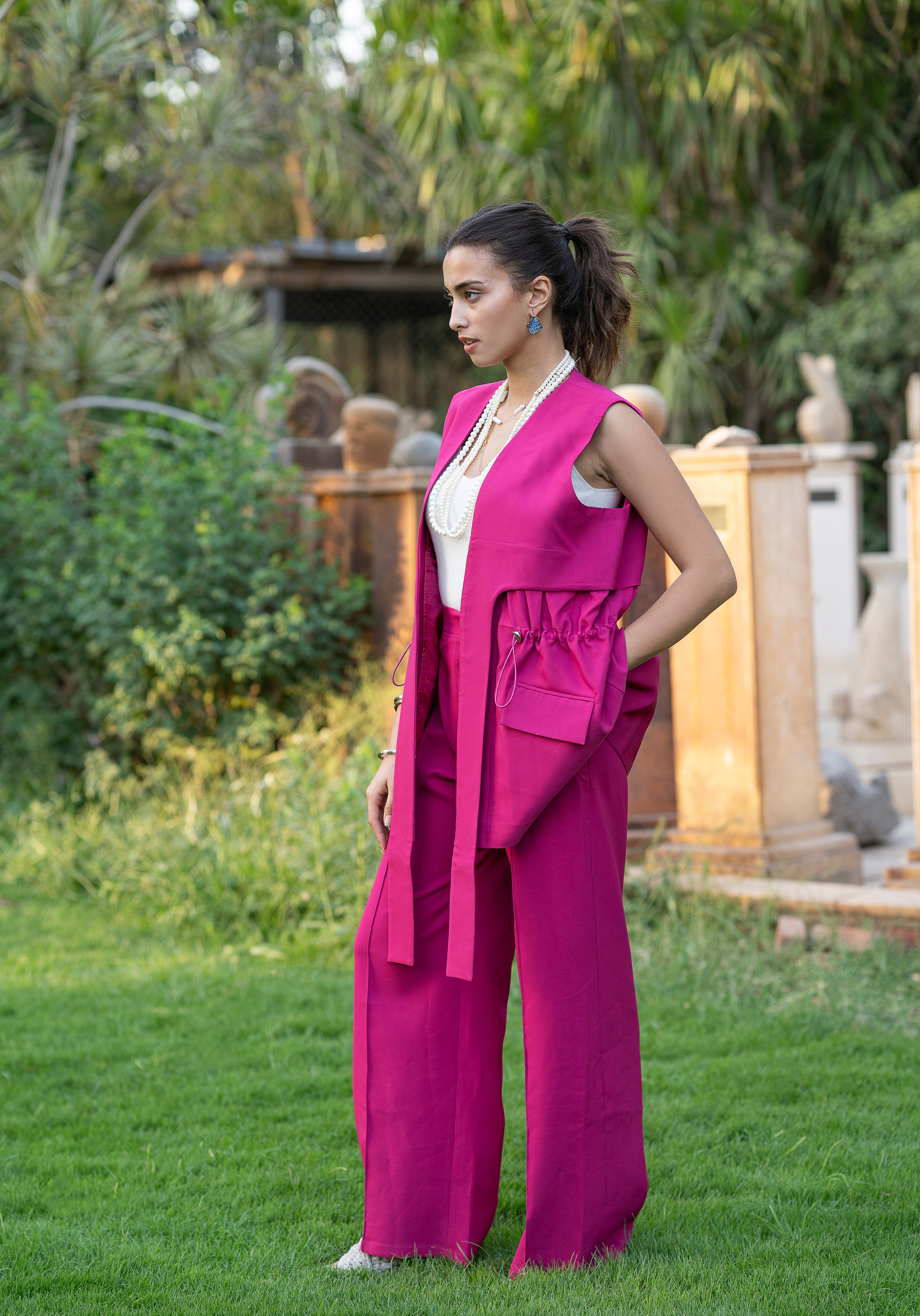 Swing Pants - Hot Pink