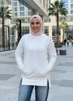 Ease Sweatshirt - White