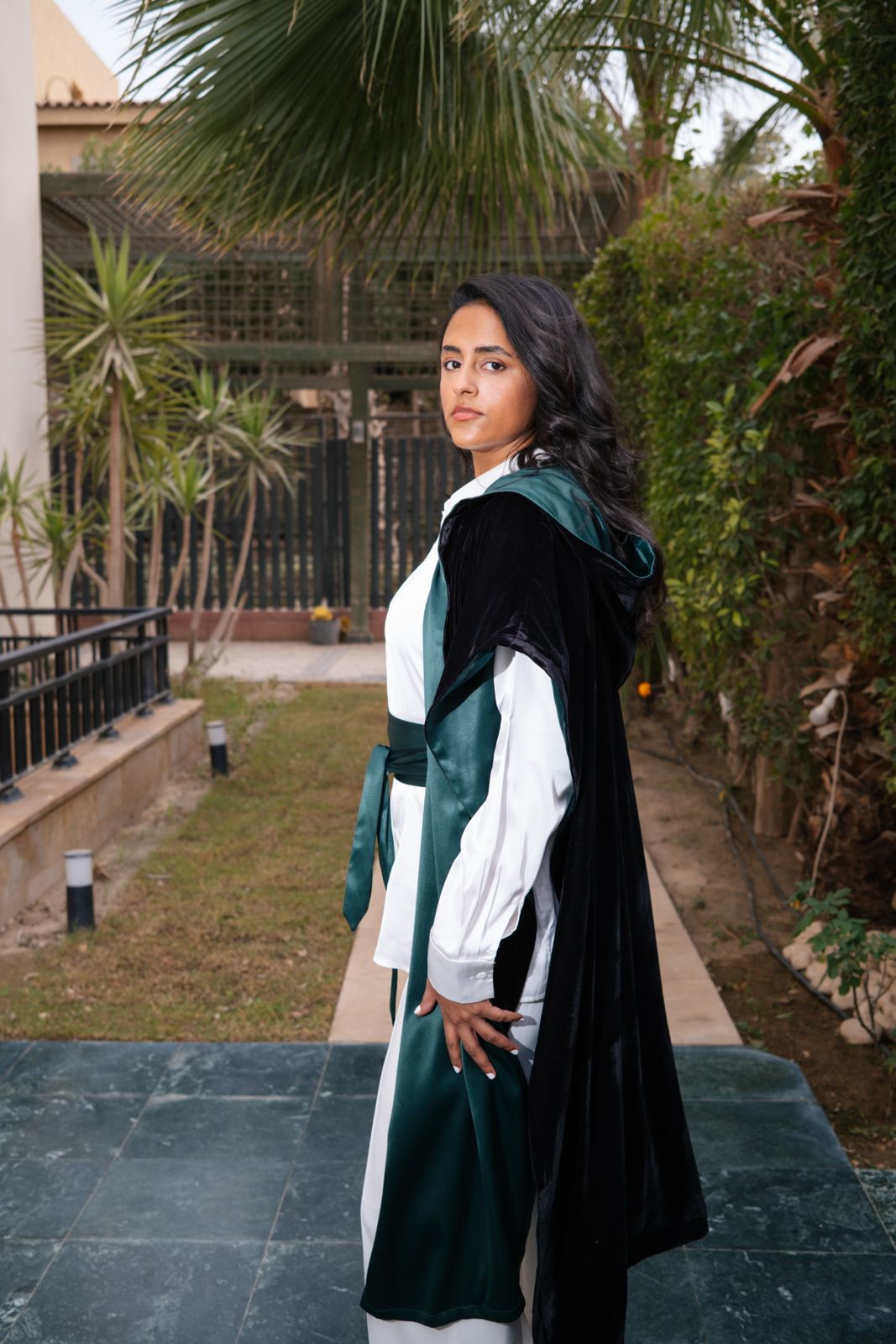 Grace Poncho - Green