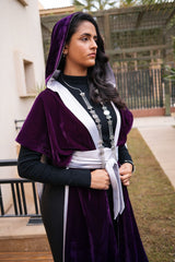 Grace Poncho - Purple