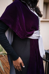 Grace Poncho - Purple