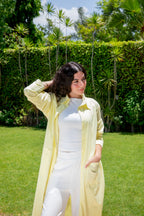 Trench Shirt - Yellow