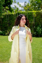 Trench Shirt - Yellow