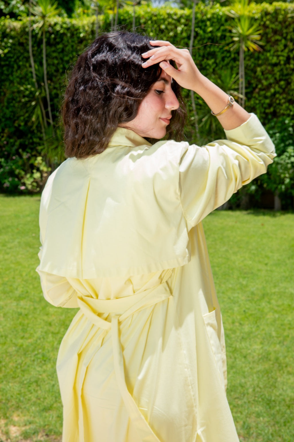 Trench Shirt - Yellow