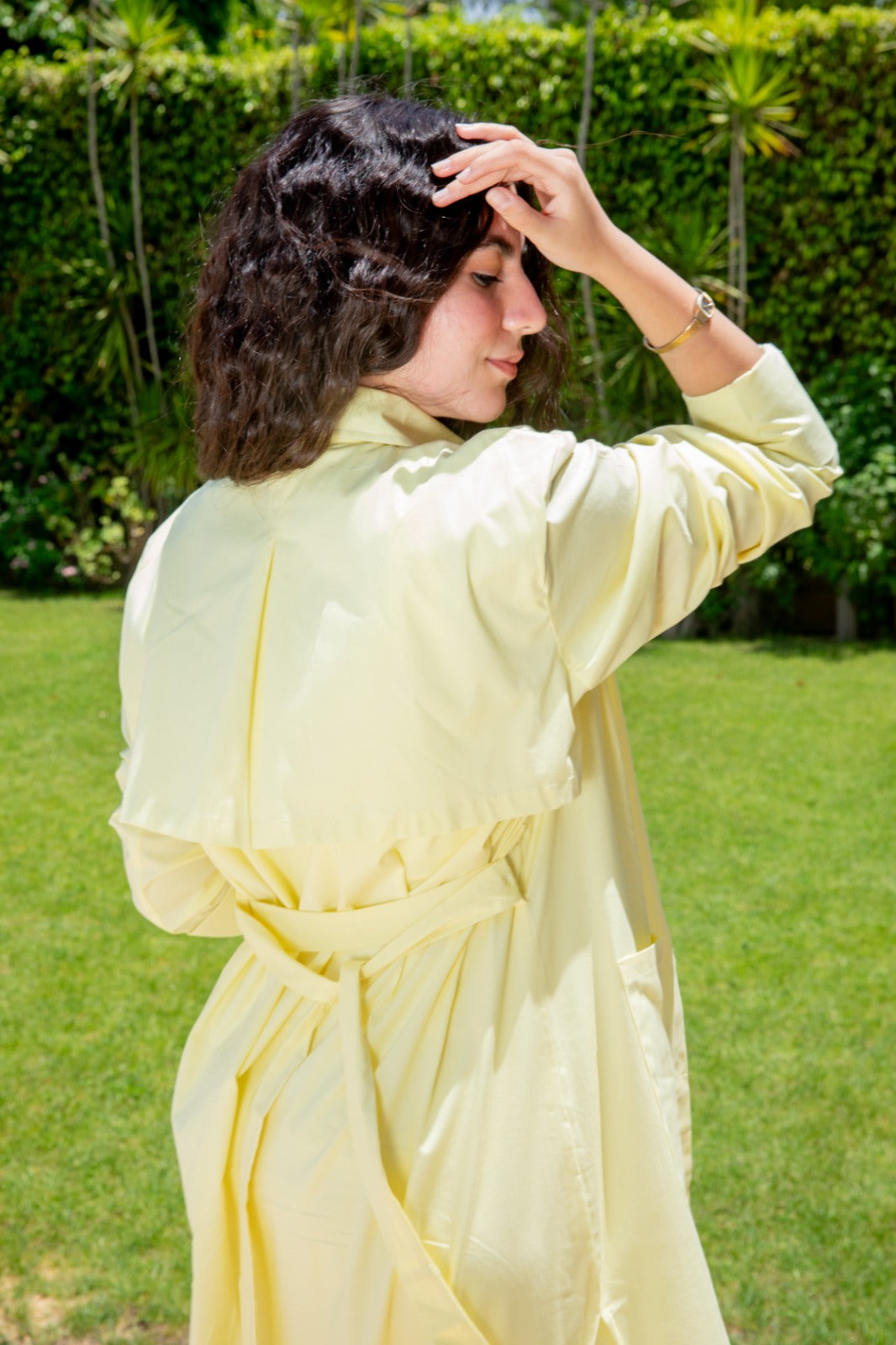 Trench Shirt - Yellow