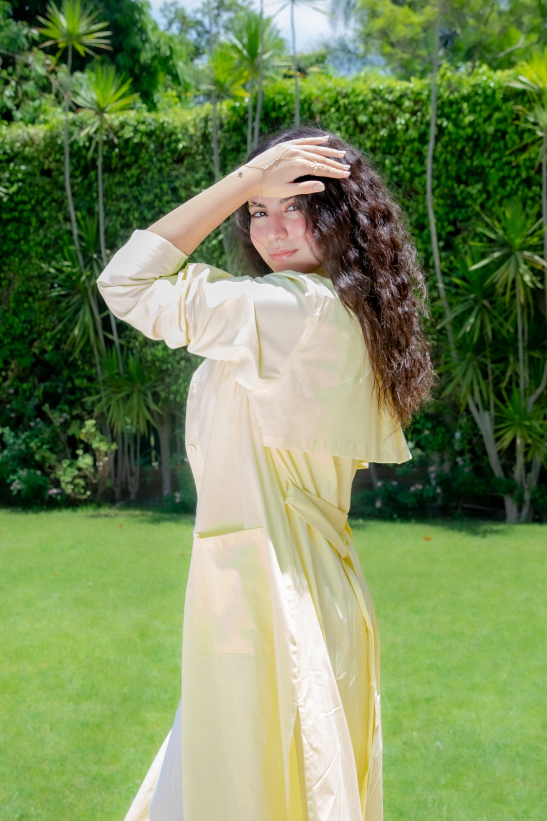 Trench Shirt - Yellow
