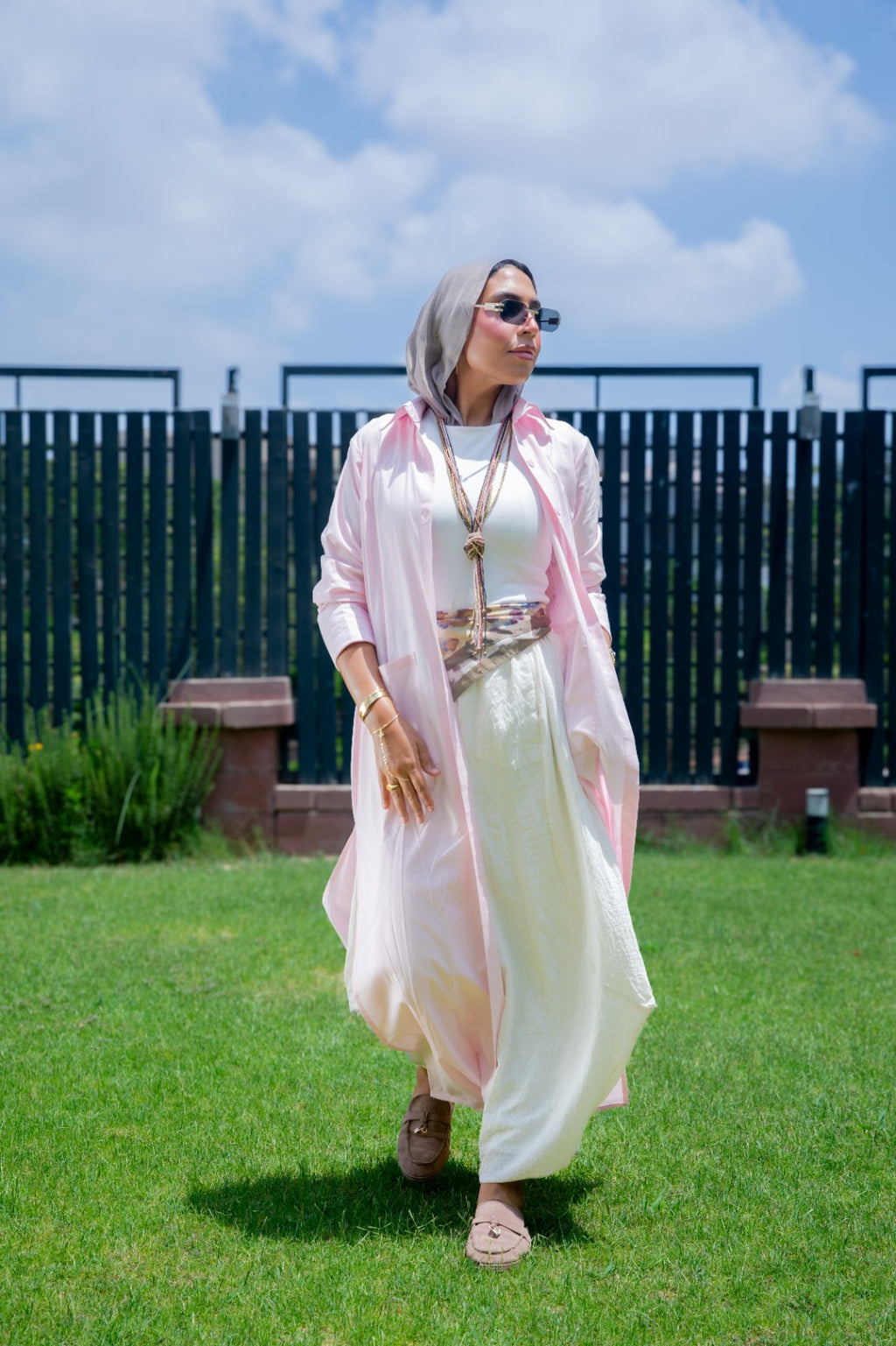 Trench Shirt - Pink