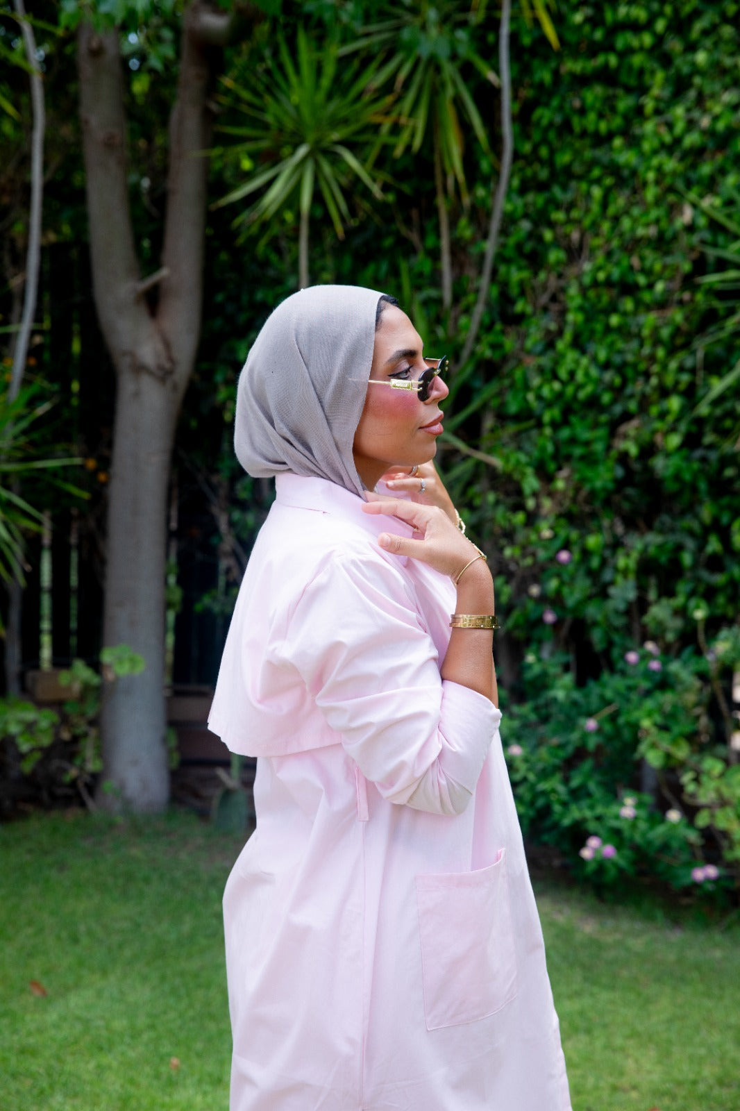 Trench Shirt - Pink