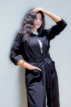 Trench Shirt - Black