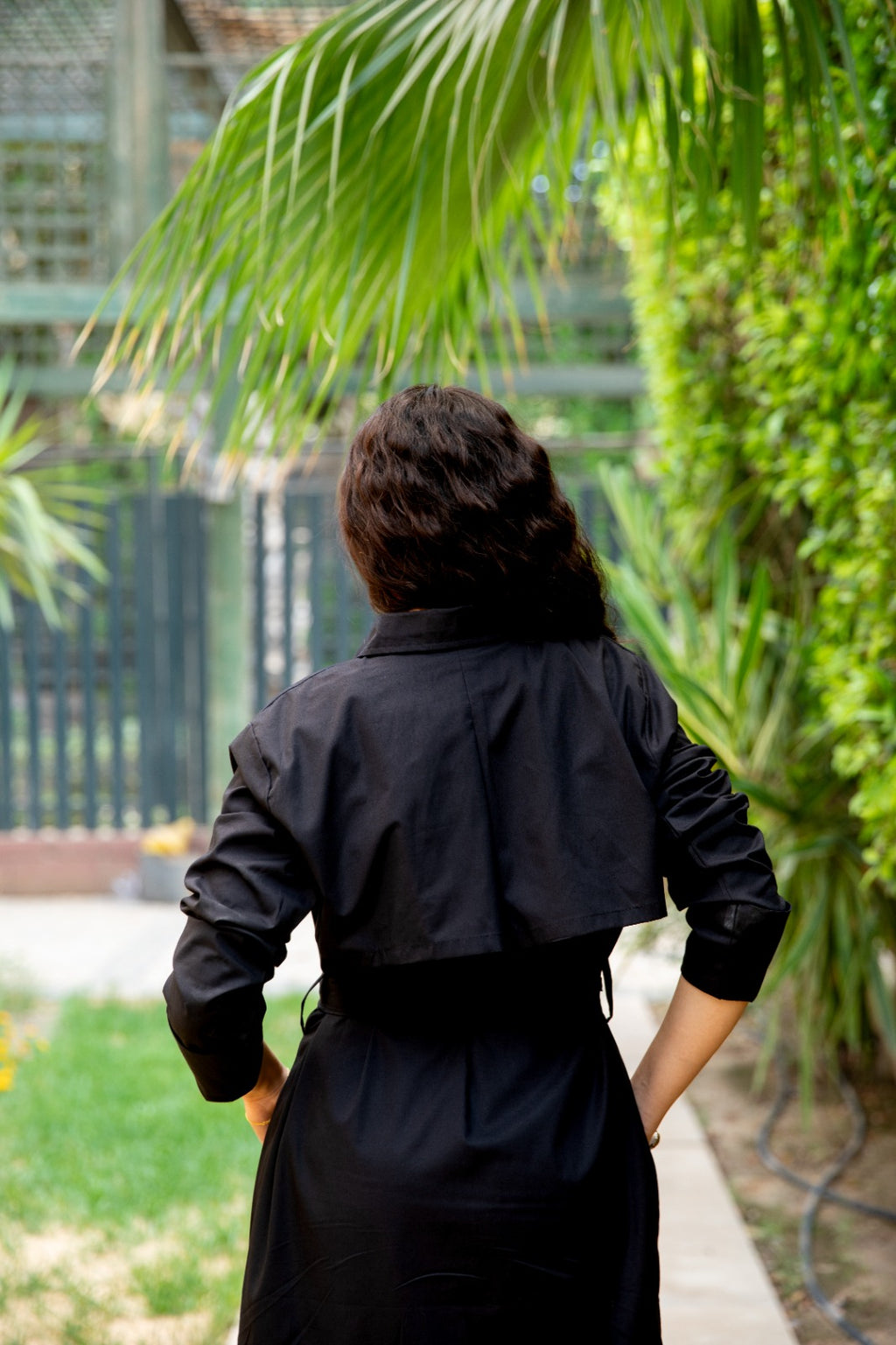 Trench Shirt - Black