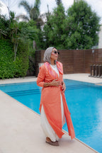 Trench Shirt - Orange