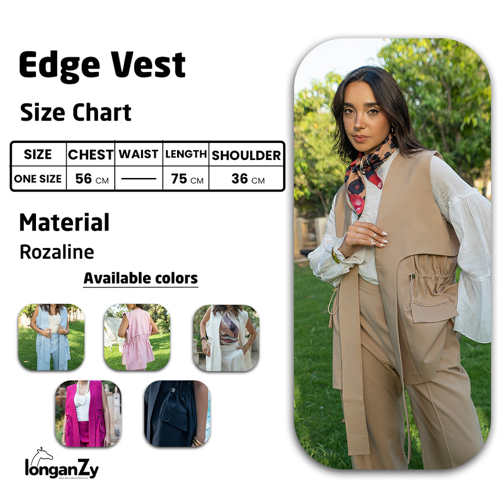Edge Vest - Baby Blue