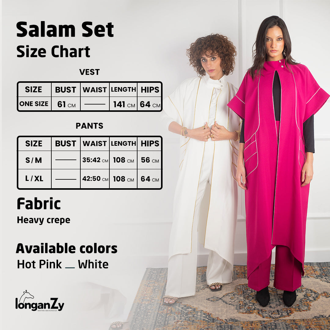 Salam Set _ White